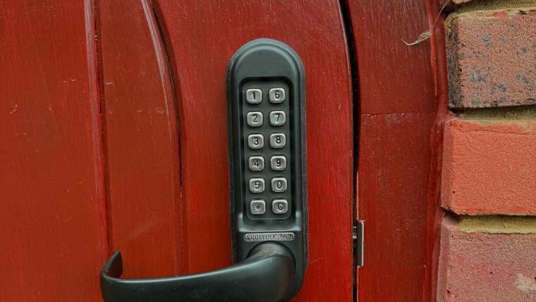 Heavy-Duty Keypad Lock Fitted to Side Garden Door in Northolt UB5